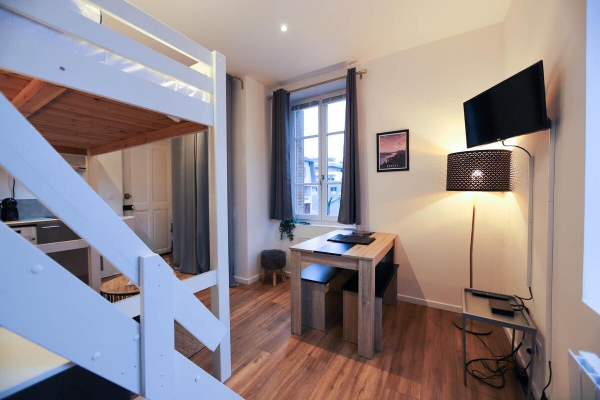 Le Petit Plus - Studio Confortable Avec Parking Lägenhet Annecy Exteriör bild