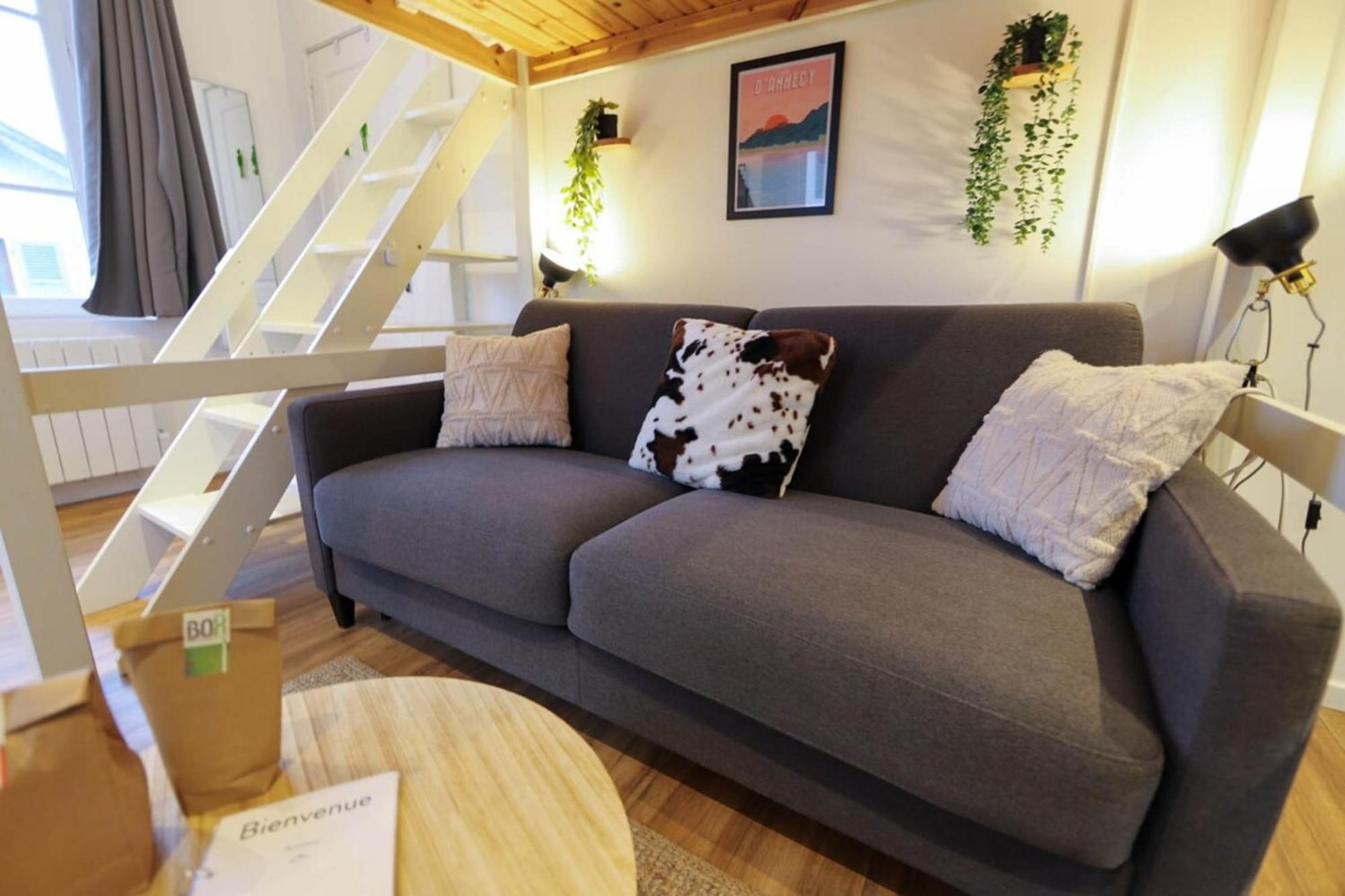 Le Petit Plus - Studio Confortable Avec Parking Lägenhet Annecy Exteriör bild