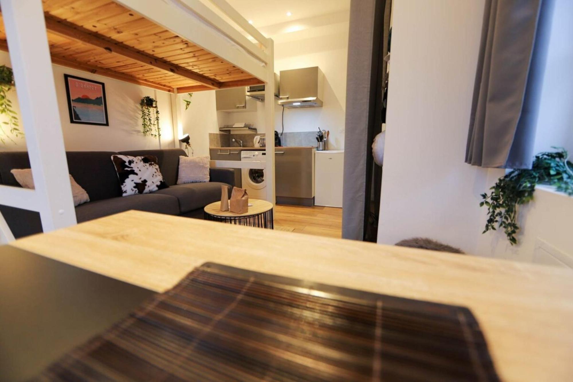 Le Petit Plus - Studio Confortable Avec Parking Lägenhet Annecy Exteriör bild